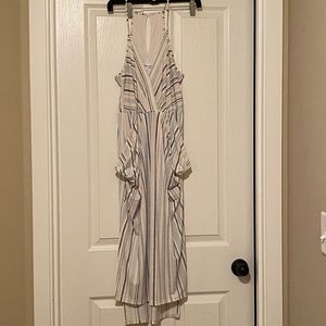 BCBGeneration Draped V-neck Cocktail Dress